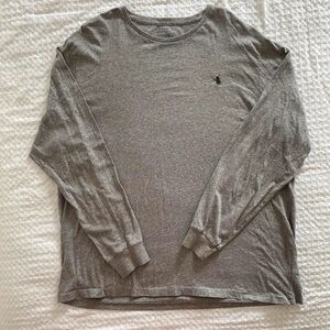 Polo by Ralph Lauren Gray Long Sleeve Shirt